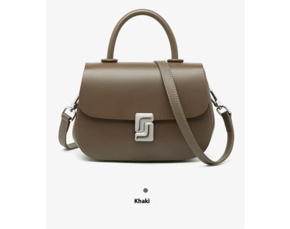 Leather Saddle Crossbody Retro Bag