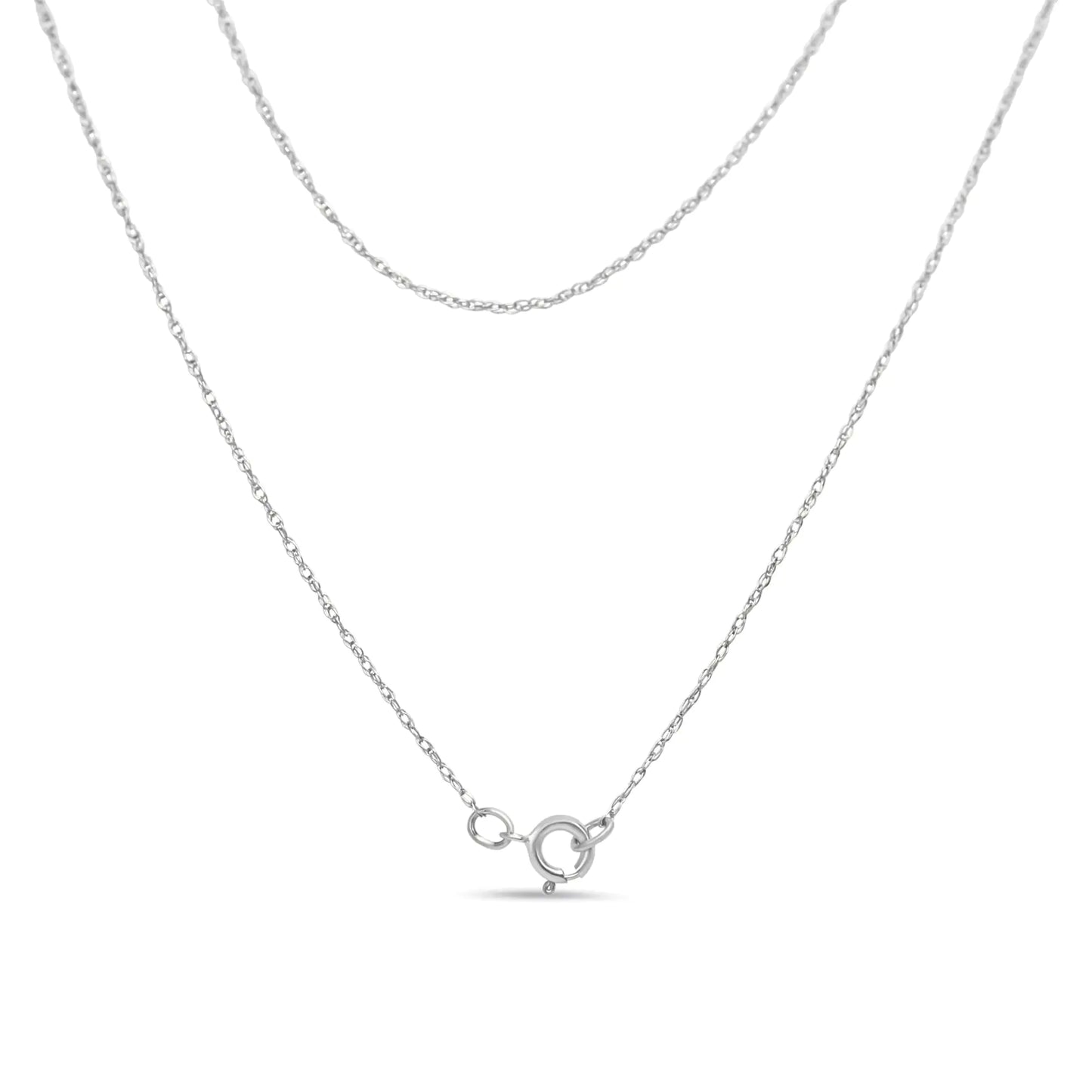 Round "Diamond Love" 18 Pendant Necklace