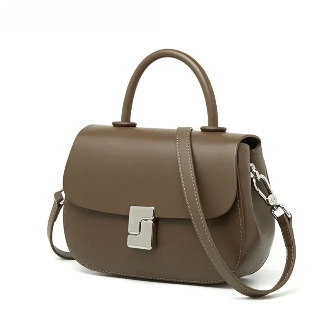 Leather Saddle Crossbody Retro Bag