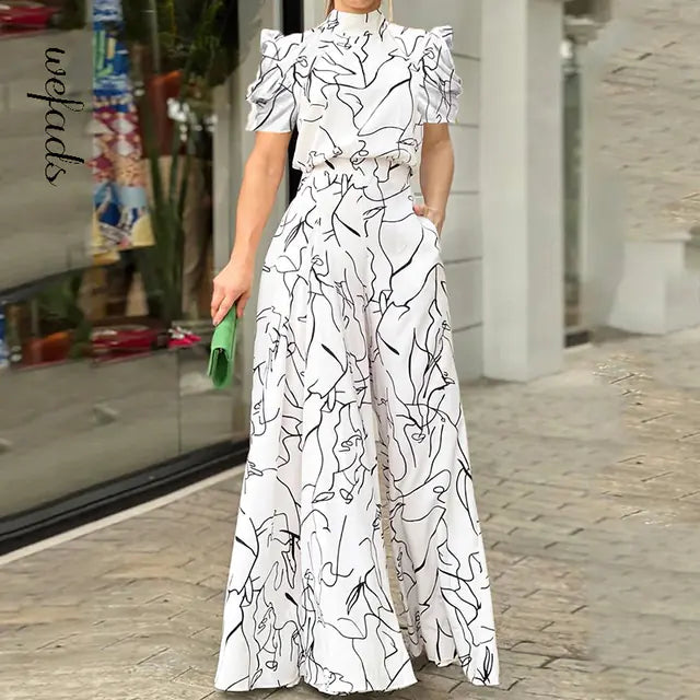Elegant High Waist Lace-Up Sleeveless Jumpsuit