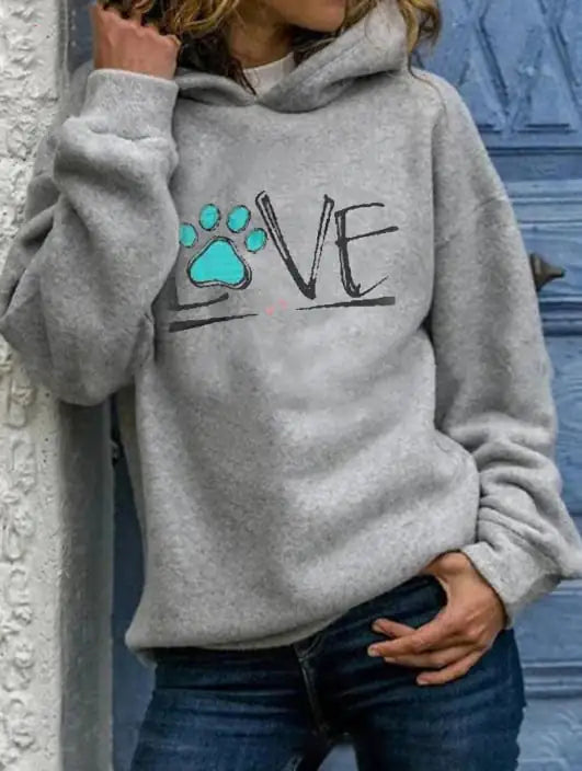 Hooded Sweatshirt with Long Sleeves