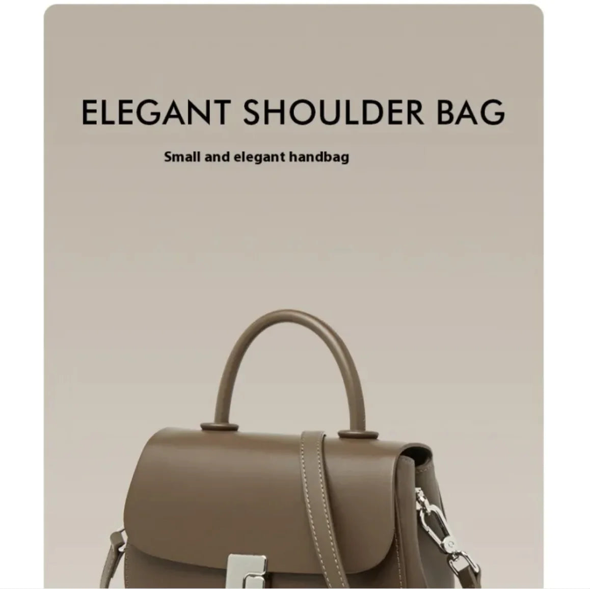 Leather Saddle Crossbody Retro Bag