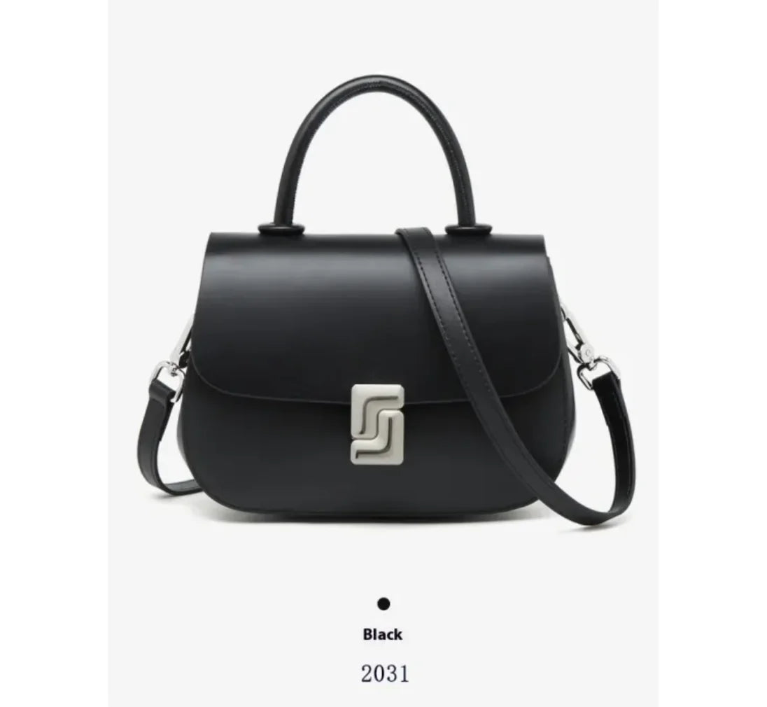 Leather Saddle Crossbody Retro Bag