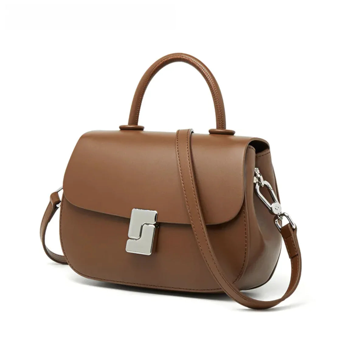 Leather Saddle Crossbody Retro Bag