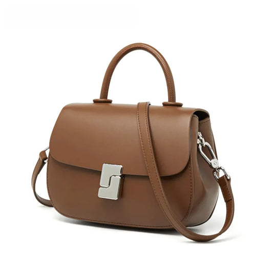 Leather Saddle Crossbody Retro Bag