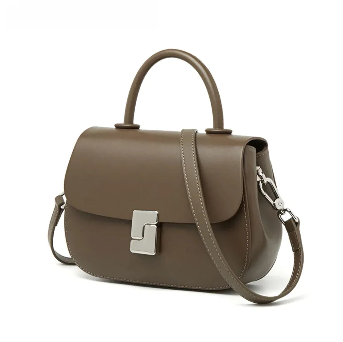 Leather Saddle Crossbody Retro Bag