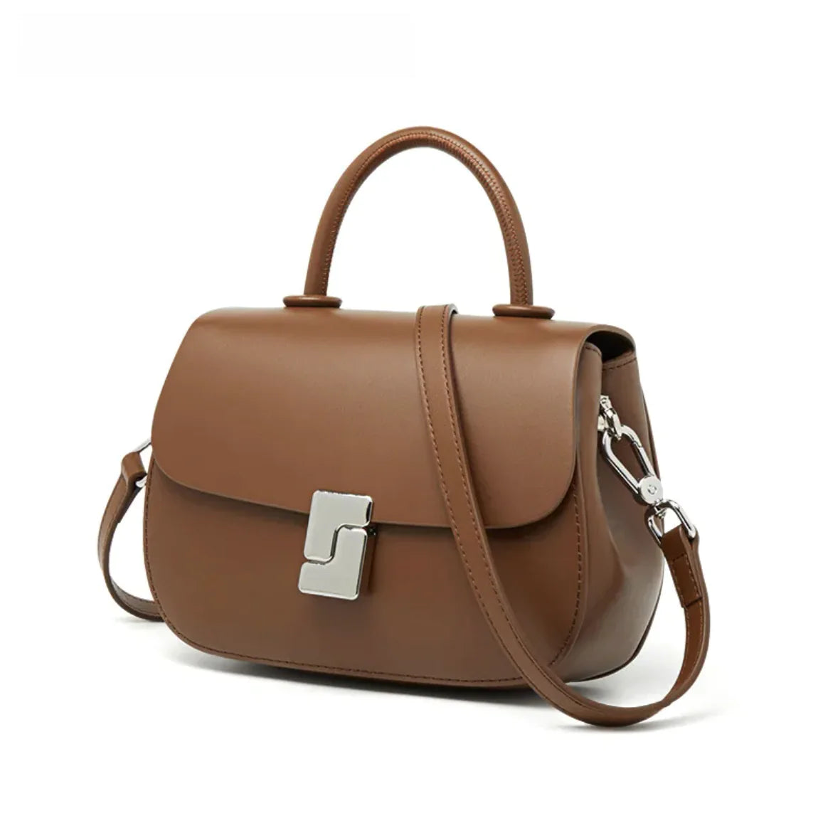 Leather Saddle Crossbody Retro Bag